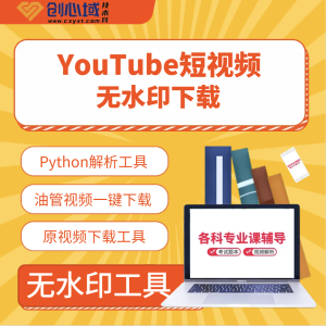 YouTube视频无水印解析工具（视频永久无水印下载）